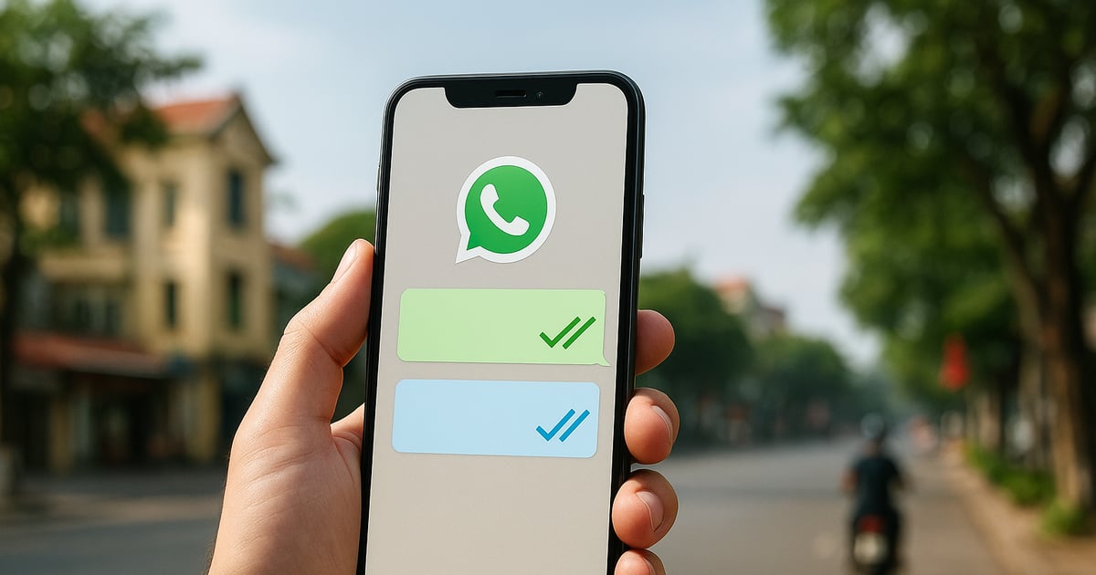 Tìm hiểu thay đổi từ WhatsApp green tick sang blue tick