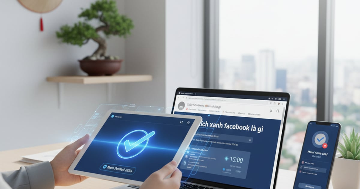 Tích xanh Facebook là gì? Hướng dẫn đăng ký Meta Verified 2026 (15 phút)