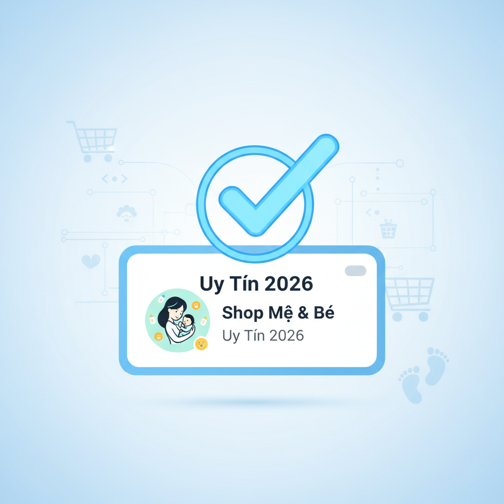 Tích Xanh Fanpage Shop Mẹ & Bé: Tăng Uy Tín 2026