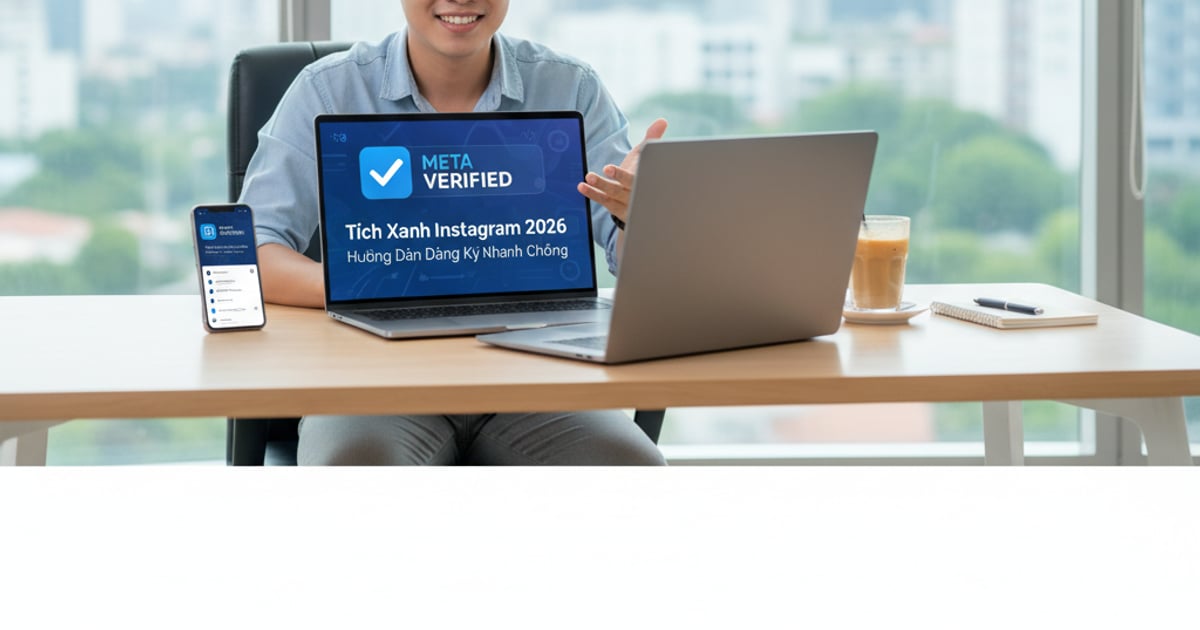 Đăng ký Meta Verified nhanh chóng để có tích xanh Instagram 2026