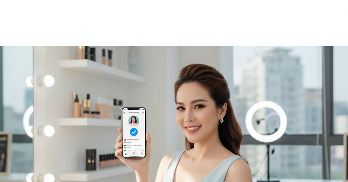 Tích Xanh Instagram Cho Makeup Artist: Bí Quyết Tăng Uy Tín 2026