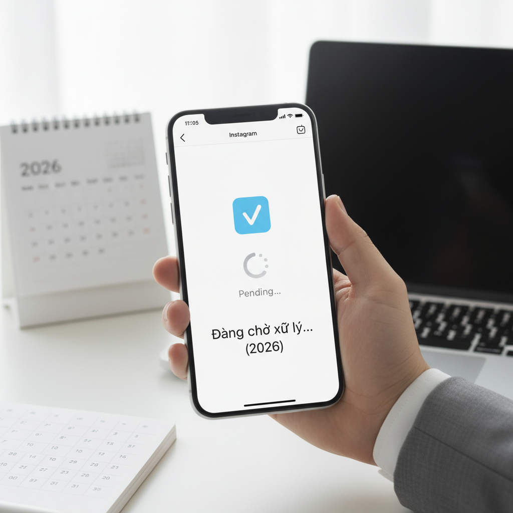 Tích Xanh Instagram Pending Mãi Không Duyệt? Giải Pháp 2026