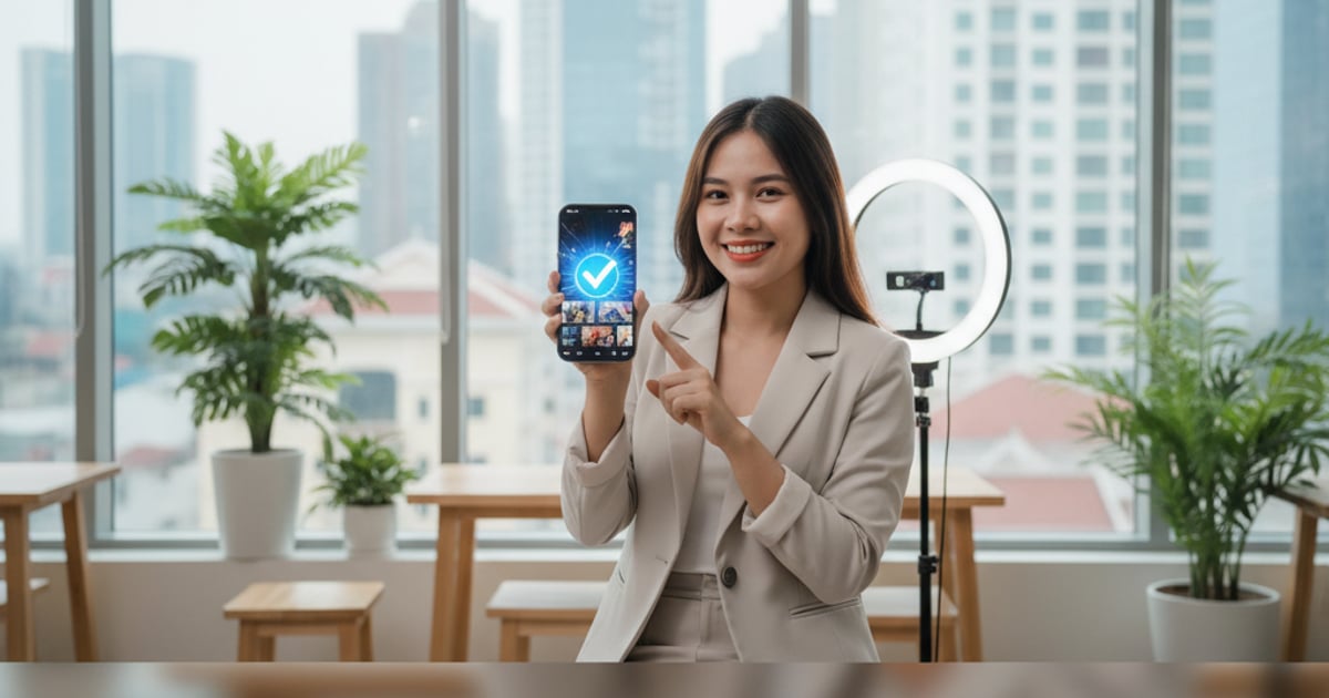 Content creator đăng ký tích xanh TikTok thế nào?